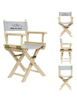 Kinderstuhl In Grau - (B)28 X (H)57 X (T)37,5 Cm