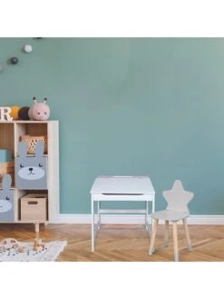 Schreibtisch "Charlie" In Weiß - (B)55 X (H)48,8 X (T)45 Cm