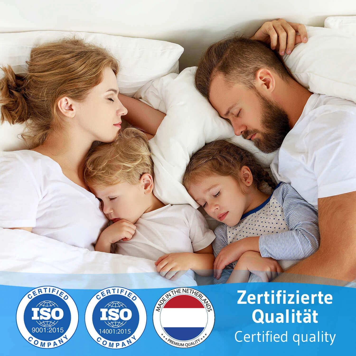 Ganzjahresdecke "BLANCO" Mit Sanitized®-Schutz Für Eine Hygienischen Schlaf 3 Ganzjahresdecke "BLANCO" Mit Sanitized®-Schutz Für Eine Hygienischen Schlaf – Bild 3