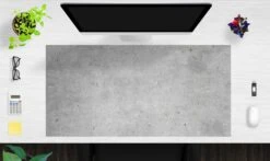 Schreibtischunterlage "Betonoptik Hell" In Grau (L)100 X (B)50
