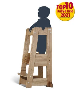TiSsi ® Entdeckerturm / Lernturm Felix Eiche Natur -Kindermöbel tissi tissi r entdeckerturm lernturm felix eiche natur 4