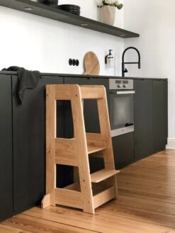 TiSsi ® Entdeckerturm / Lernturm Felix Eiche Natur -Kindermöbel tissi tissi r entdeckerturm lernturm felix eiche natur 5