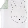 Bettwäsche Kuschelhase 100/135 + 40/60 Cm
