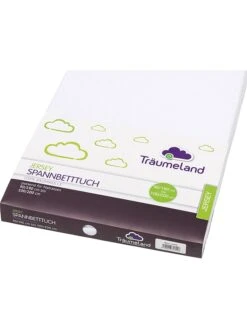 Spannbettlaken In Weiß - (L)200 X (B)90 Cm