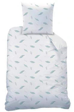 Bettwäsche-Set "Engelsflügel" In Weiß / Mint -Kindermöbel traumhelden bettwasche set engelsflugel in weiss mint 3