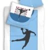 Bettwäsche-Set Renforce "Handball" In Blau / Weiß