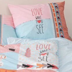 Bettwäsche-Set "Traumfänger, Flamingo, Kaktus & Ananas" In Bunt 8 Bettwäsche-Set "Traumfänger, Flamingo, Kaktus & Ananas" In Bunt -Kindermöbel traumhelden bettwasche set traumfanger flamingo kaktus and ananas in bunt 3