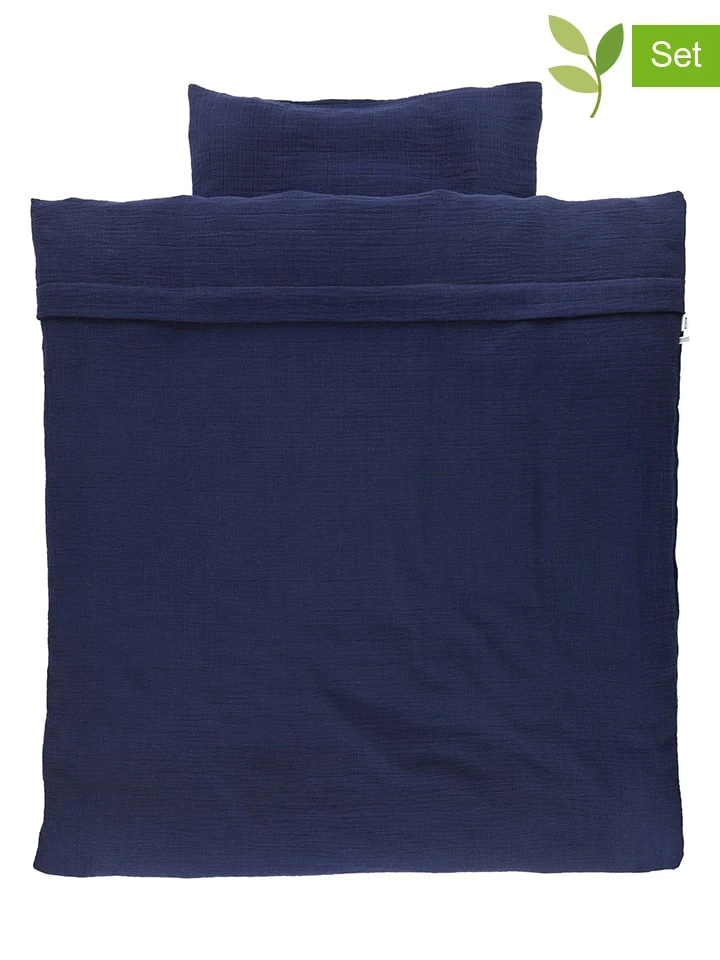 Trixie Bettwäsche-Set "Bliss Blue" In Dunkelblau - (L)135 X (B)100 Cm 1 Trixie Bettwäsche-Set "Bliss Blue" In Dunkelblau - (L)135 X (B)100 Cm