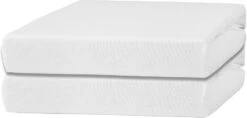 2er Pack Jersey Spannlaken Weiß/weiß 70x140cm