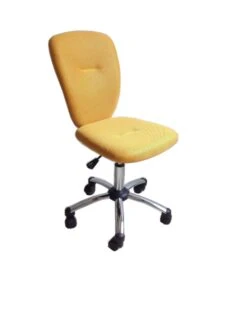 Kinder- Und Jugend-Drehstuhl Peggy III In Gelb