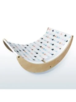 Hängematte In Hellbraun/ Weiß - (L)60 X (B)90 X (H)43 X (T)60 Cm